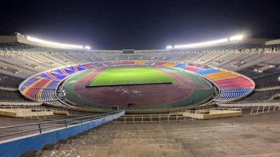 بالصور.. ملعب  الشهداء  تحفة والتوقيت ليس صدفة