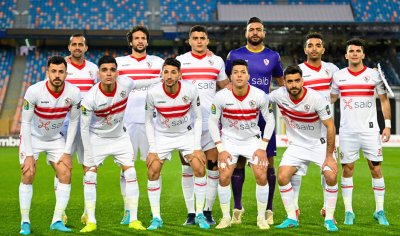الزمالك تعادل امام بيترو الأنغولي بحضور بنشرقي