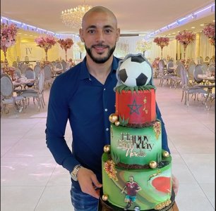 أمرابط احتفل بعيد ميلاده بطريقة خاصة