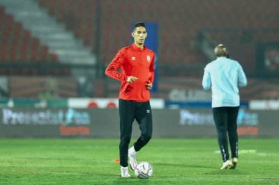 بدر بانون عاد لتدريبات الأهلي