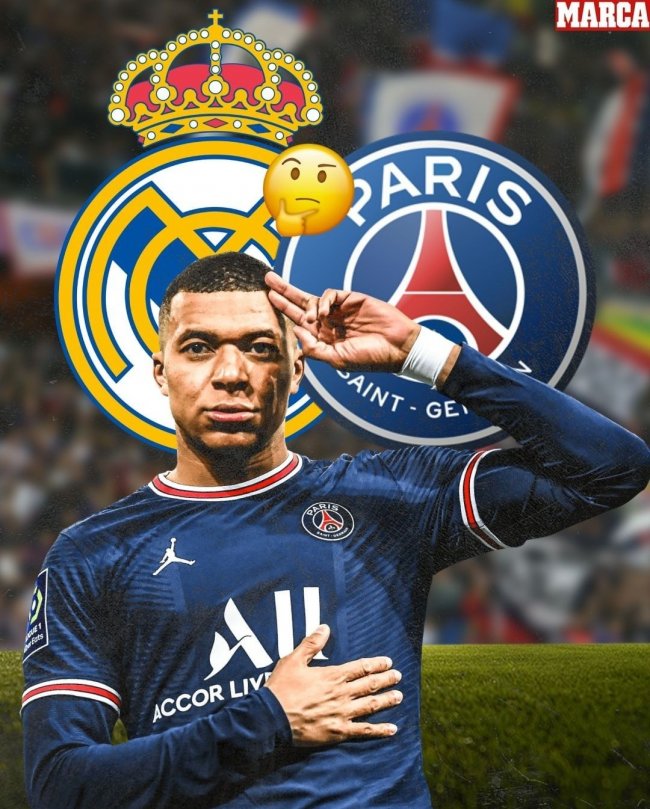 مبابي اتفق مع كل من سان جرمان وريال وعليه الاختيار بينهما بحسب والدته