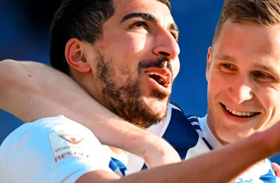 الهدف الأول لبوجلاب مع فريقه الجديد