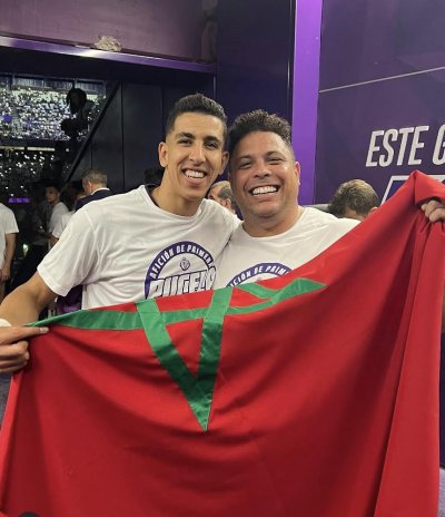 جواد يميق يحتفل بصعود بلد الوليد لليغا