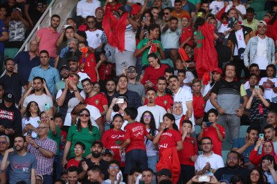 الجماهير تصيح : وحيد إرحل بعد هدف جنوب إفريقيا