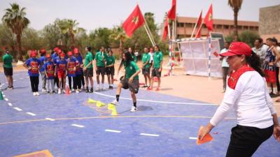 انطلاق النسخة الأولى لقافلة كرة القدم النسوية في المدارس