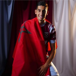 رسميا وستهام يونايتد يعلن تعاقده مع الدولي المغربي أكرد