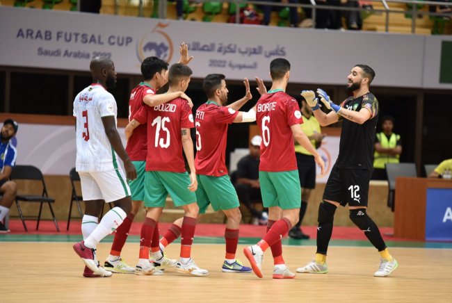 كأس العرب.. أسود القاعة يواجهون ليبيا في دور الربع