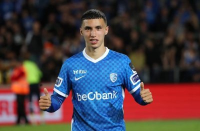 موهبة مغربية توقع لغينك البلجيكي