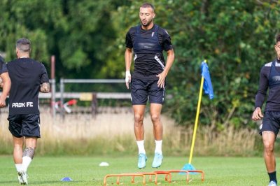 القادوري يصاب بكدمة ويغادر التداريب