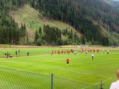 تدريبات انفرادية لسفيان أمرابط