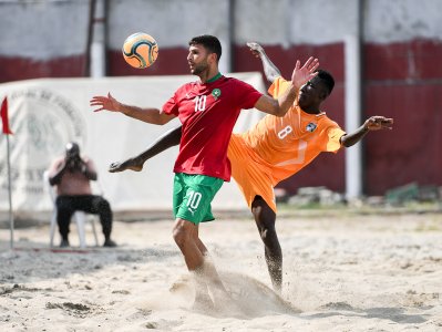 المنتخب الشاطئي يخسر أمام الفيلة بأبيدجان