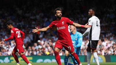 محمد صلاح ينقذ ليفربول من الخسارة أمام فولهام