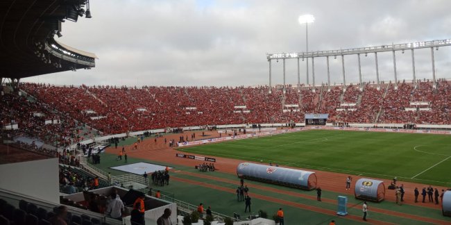 كأس السوبر: الجمهور الودادي يغزو مجمع الأمير مولاي عبد الله