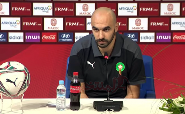 الركراكي: إخترت 31 لاعبا ليكون لي متسع للوقت للحسم في اللائحة النهائية