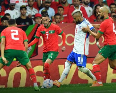 وليد الركراكي  راض  عن أداء لاعبيه وروحهم القتالية