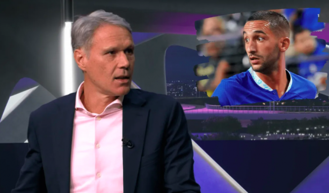 ڤان باسطن ينتفض لصالح زياش