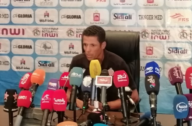 عموتا: يجب نسيان مباراة اتحاد طنجة بسرعة