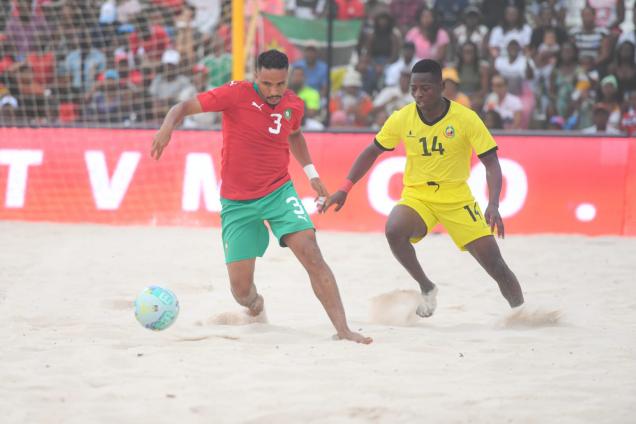 المنتخب الشاطئي يدشن حضوره في كأس إفريقيا بالفوز على الموزمبيق