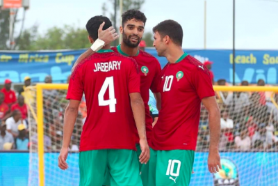 برونزية كأس إفريقيا لأسود الشاطئ