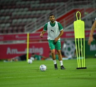 حمد الله يخلق أجواءا حماسية في تداريب الأسود