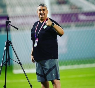 موسى الحبشي المسؤول عن تحليل أداء أسود الأطلس