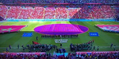 ملعب البيت أصبح مغربيا بالكامل وأزيد من 60 ألف مغربي يخلقون الحدث