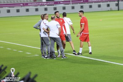 حكيمي لم يتدرب في الحصة التدريبية