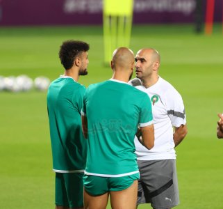 بعد أن تأكد ل المنتخب  تعافيه.. هل يغامر الركراكي بمزراوي أمام بلجيكا؟