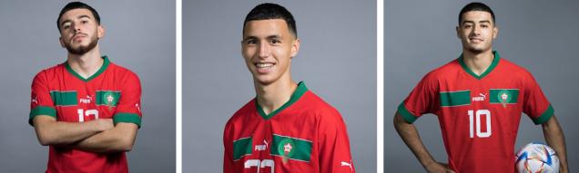 مونديال 2022:  مغاربة أبرار  في تحدي منتخب  الشياطين الحمر  بلد النشأة