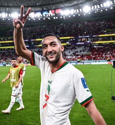 حكيم زياش: لعبنا بطريقة قوية جيدا دفاعيا