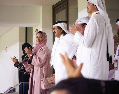 الشيخة موزا تهنئ أسود الأطلس