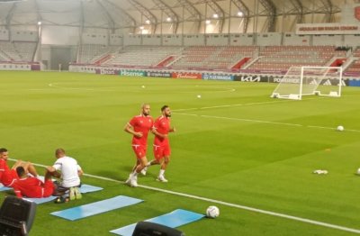 بوفال وأمرابط تدربا بعيدا عن المجموعة