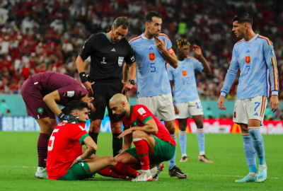 أكرد لايعاني من إصابة قد تمنعه من حضور لقاء البرتغال