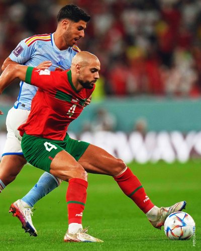 أمرابط يثير إعجاب كبار نجوم العالم أيضا