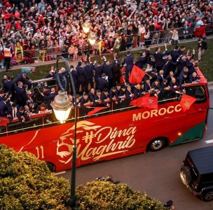 الصحافة والقنوات العالمية تشيد بالإستقبال الكبير للأسود