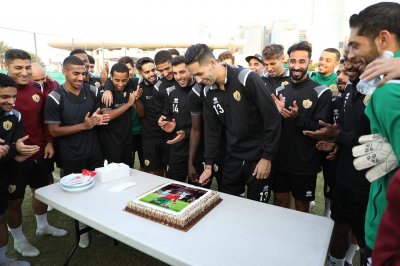 قطر  يحتفي بعودة بانون بعد المونديال