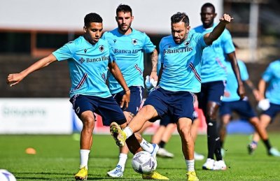 صبيري انتظم في التدريبات الجماعية لسامبدوريا