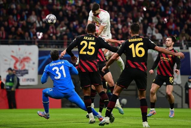 عصبة أبطال أوروبا: مانشستر سيتي يعود بالتعادل 1-1 من ارض لايبزيغ