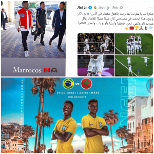 فينيسيوس أكبر داعم للمغرب وجماهيره مهووسة
