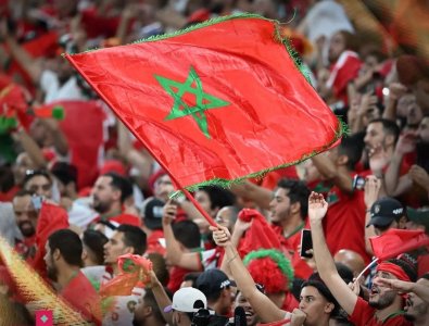 تيفو عالمي ترحيبا بأسود الأطلس بطنجة