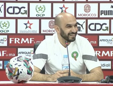 الركراكي: مع جمهورنا .. يمكن أن نفوز على البرازيل