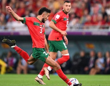 نصير مزراوي : نجم في المباراة