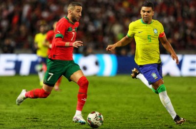 أسود الأطلس يواجهون الرأس الأخضر  قبل ملاقاة  جنوب إفريقيا