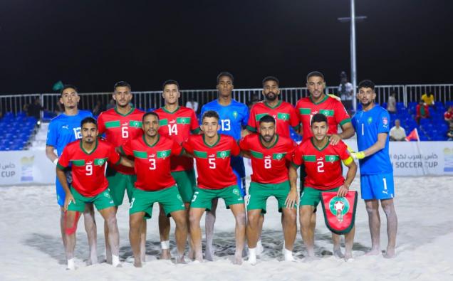 أسود الشاطئ تأهلوا لنصف نهائي كأس العرب