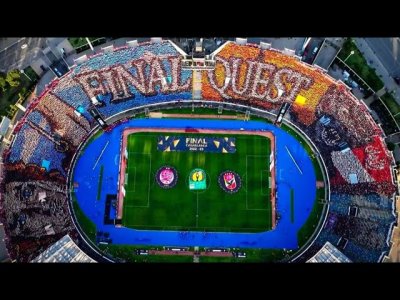 شاهد الوينرز تبدع بتيفو خيالي في نهائي عصبة الأبطال