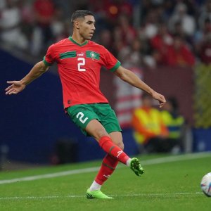 أشرف حكيمي: لم يكن في قمة مستواه