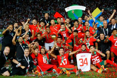 نوري دائم الحضور في إحتفالات لاعبي المنتخب المغربي