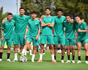 الأولمبي المغربي يواصل تحضيراته للبرازيل بمعنويات مرتفعة