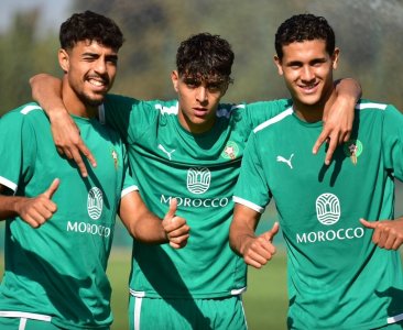 الأولمبيون يواصلون التحضير لمواجهة العراق