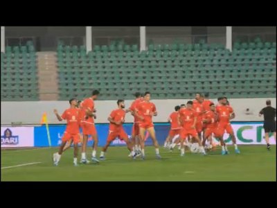 هكذا مرت آخر حصة تدريبية للفريق الوطني قبل مواجهة ليبيريا
